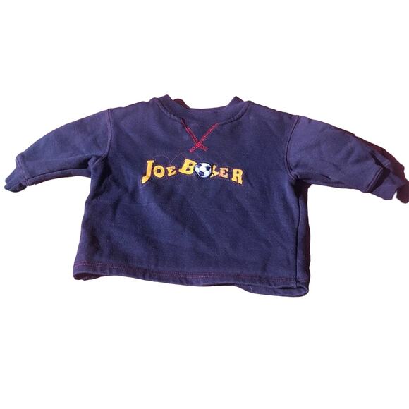 Joe Boxer Soccer Blue Sweatshirt Boys Size 18 Months - Picture 1 of 4